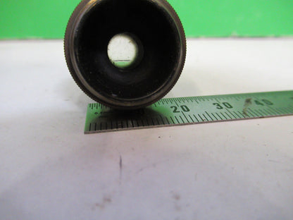 OBJECTIVE ANTIQUE BAUSCH LOMB 10X OPTICS MICROSCOPE PART AS PICTURED X2-A-94
