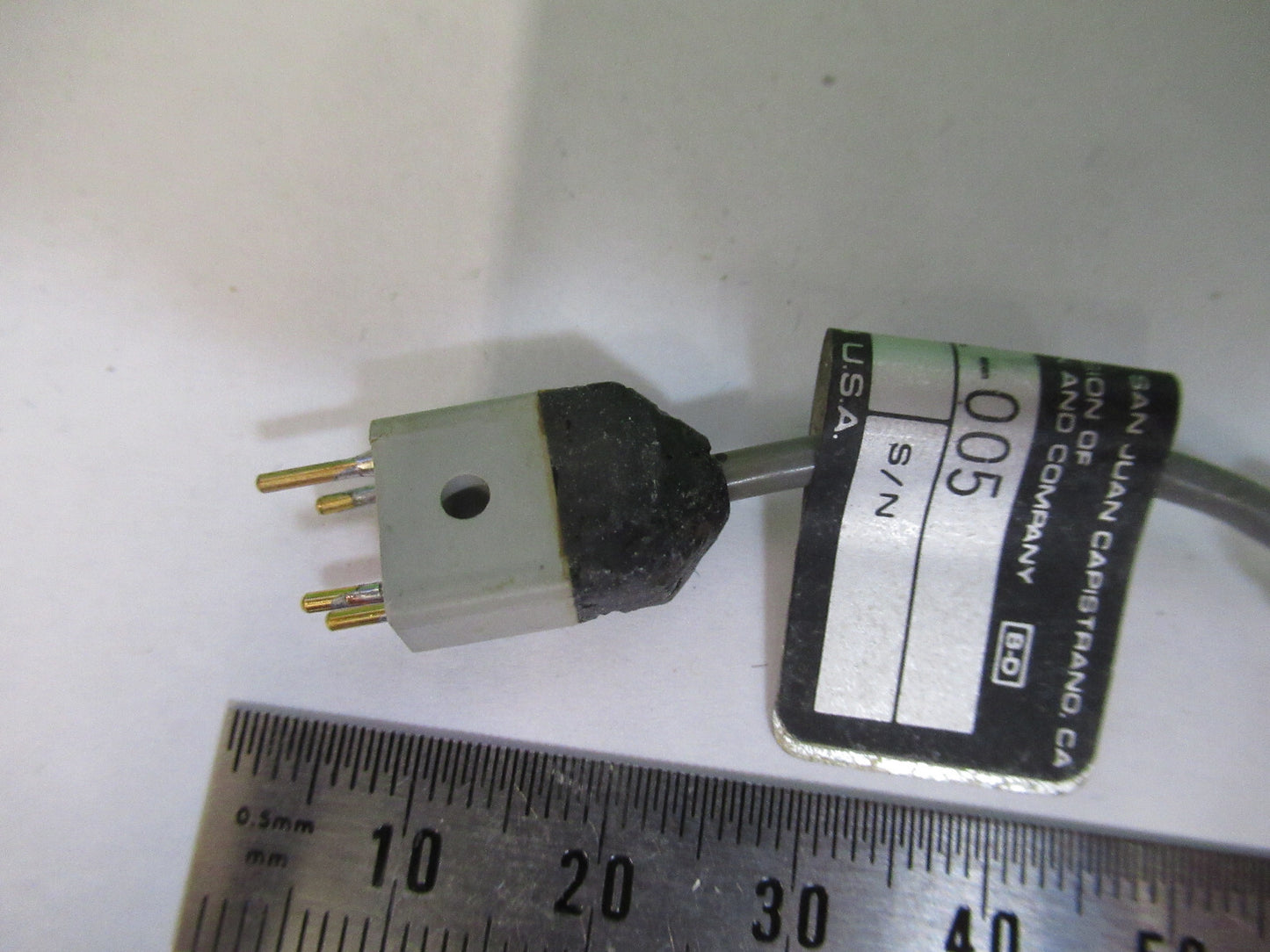 MEGGITT ENDEVCO PRESSURE SENSOR 500 PSI 8530A-500  AS PICTURED #z1-a-215