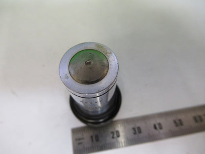YASHIMA JAPAN 100X LENS OBJECTIVE MICROSCOPE PART AS PICTURED V1-A-23
