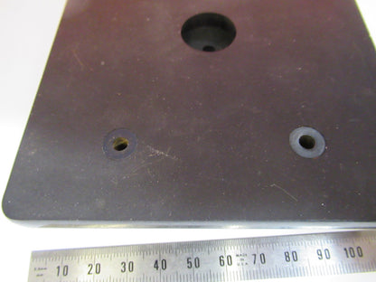 ANTIQUE SPENCER AO STAGE TABLE SPECIMEN MICROSCOPE PART AS PICTURED V7-A-74