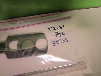 Microscope Part Carl Zeiss AG Germany Slide Polarizer 473668 Optics