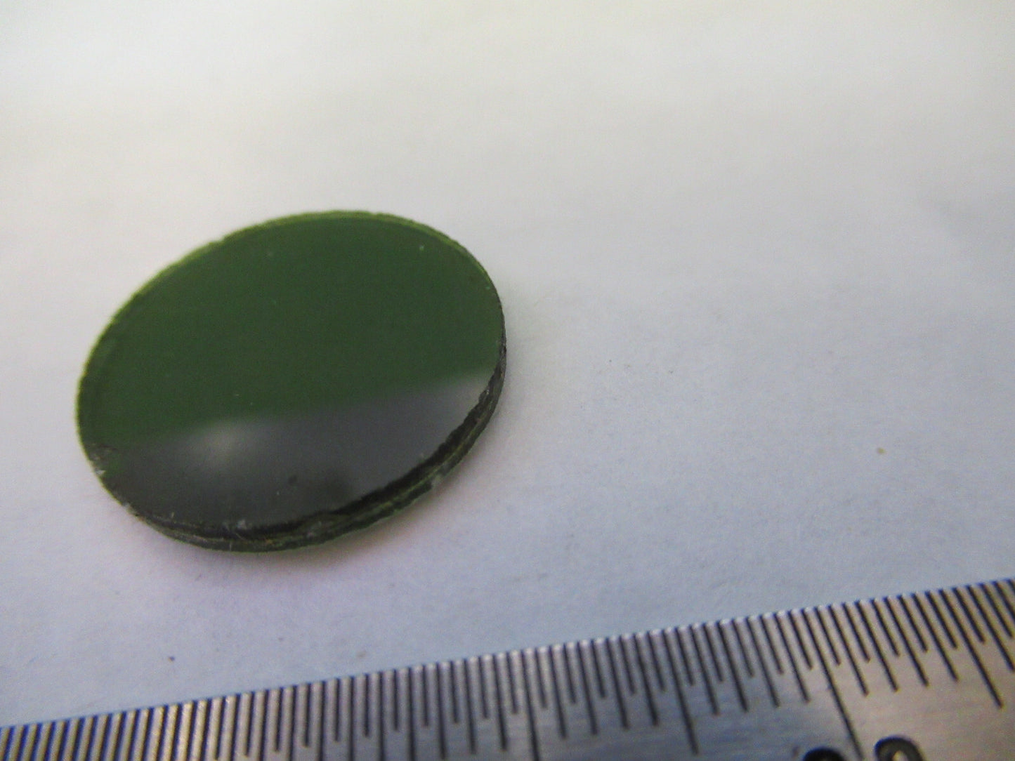 OPTICAL POL POLARIZER GLASS FILTER MICROSCOPE PART OPTICS AS PICTURED S1-B-18