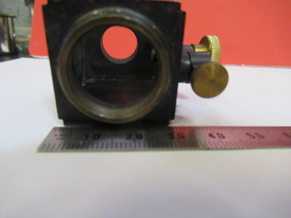 ANTIQUE BRASS WATSON LONDON LENS CAVITY MICROSCOPE PART AS PICTURED F8-A-22