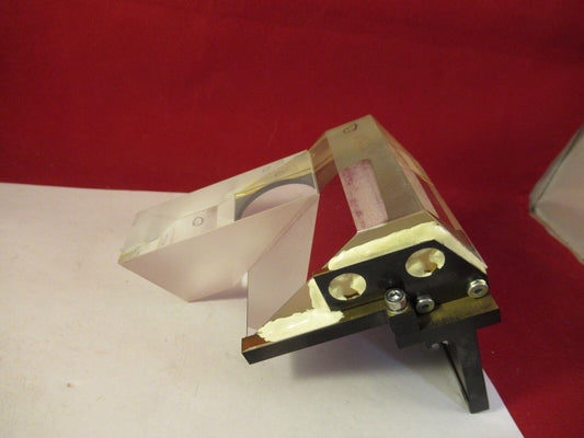 Reichert Polyvar Head Prism Assembly Optics Microscope Part
