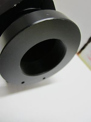 MITUTOYO MICROMETER WITH OPTICAL FIXTURE LASER OPTICS BIN#53-12