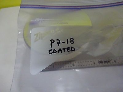 OPTISCHE DICHROISCH BESCHICHTETE FLACHE FUSED SILICA SPIEGEL-LASEROPTIK WIE IST BIN#P7-18