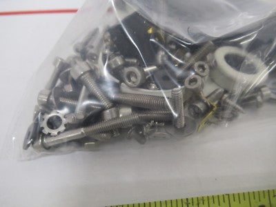 Leica Dmr Germany Lot Set of Screws Caps Microscope Part