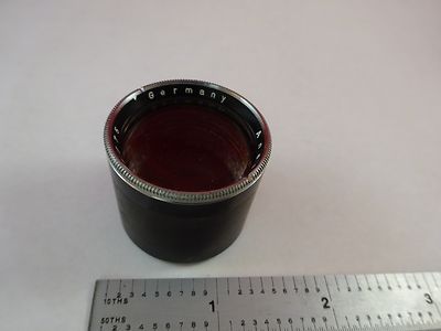 MIKROSKOP TEIL OBJEKTIV DEUTSCHLAND ANASTIGMAT OPTICS AS IS BIN#K9-B-06