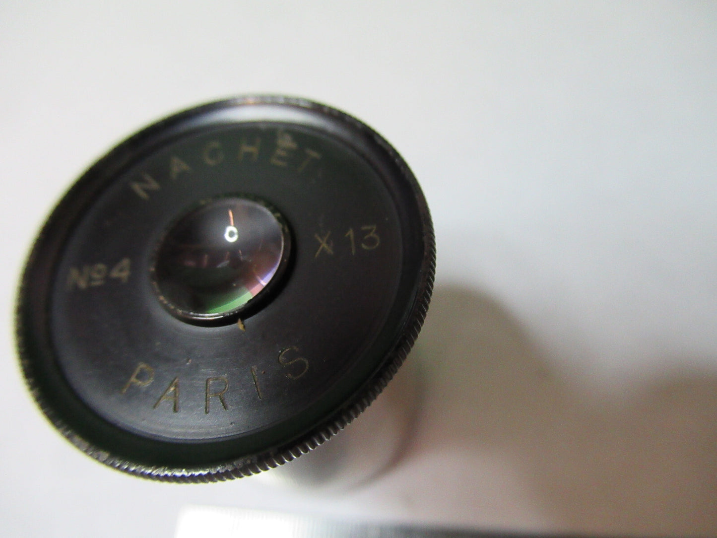 Antique Nachet Paris 13 Eyepiece Ocular Lens Microscope Part