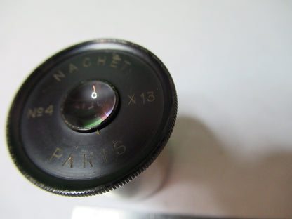 Antique Nachet Paris 13 Eyepiece Ocular Lens Microscope Part