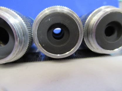 Lot Objectives Lenses Steindorff Optics Microscope Part