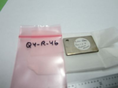 OPTICAL PERKIN ELMER METAL SUBSTRATE MIRROR LASER OPTICS BIN#Q4-R-46