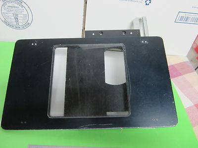 MICROSCOPE PART LARGE  LEITZ WETZLAR GERMANY STAGE MICROMETER AS IS  BIN#P6