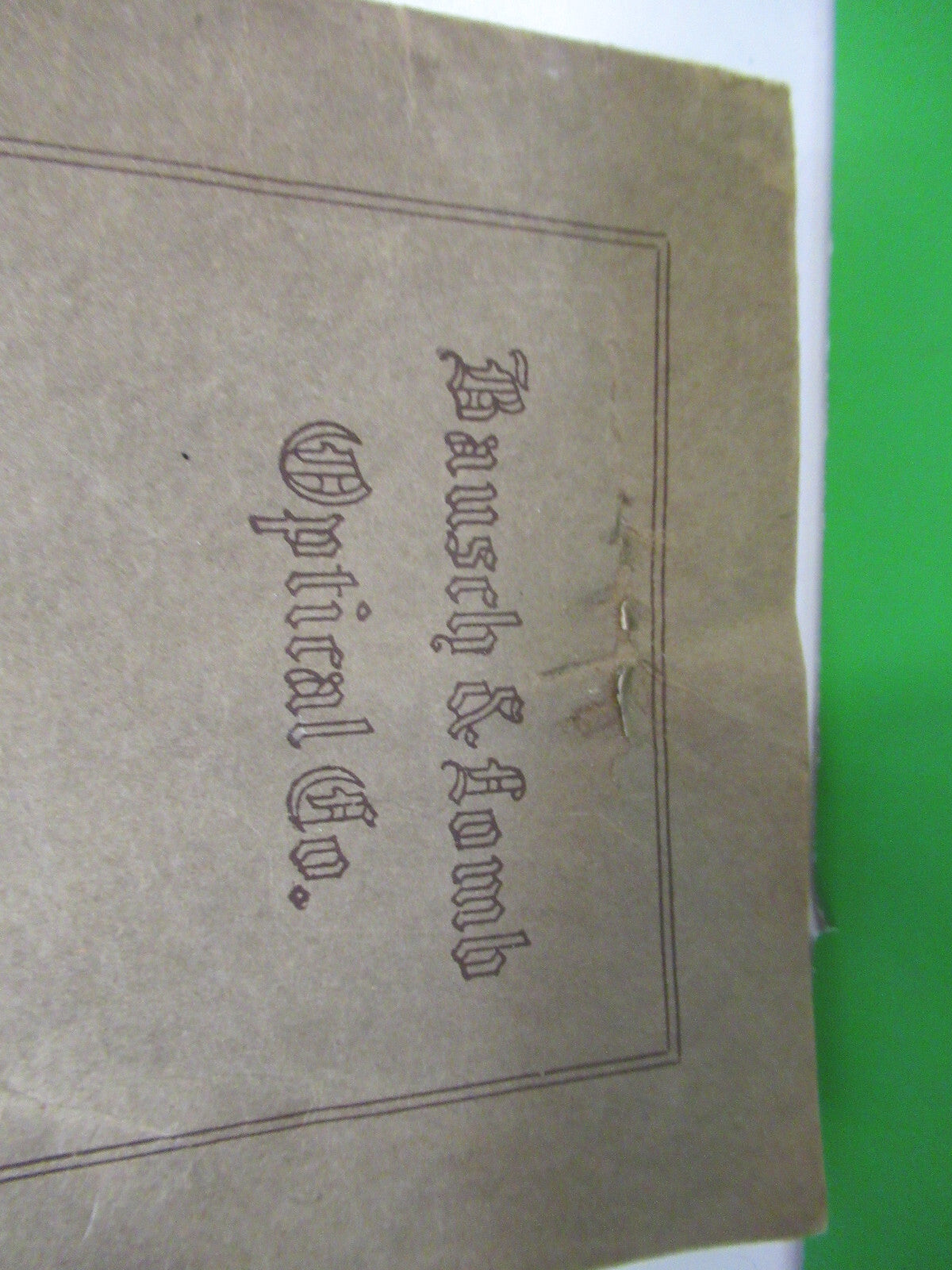 BAUSCH LOMB BOOKLET 1930's ANTIQUE MICROSCOPE PART AS PICTURED #R1-A-93