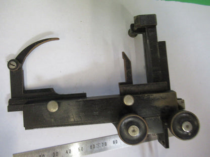 AO AMERICAN OPTICS XY STAGE CLIPS MICROSCOPE PART AS PICTURED F4-B-26