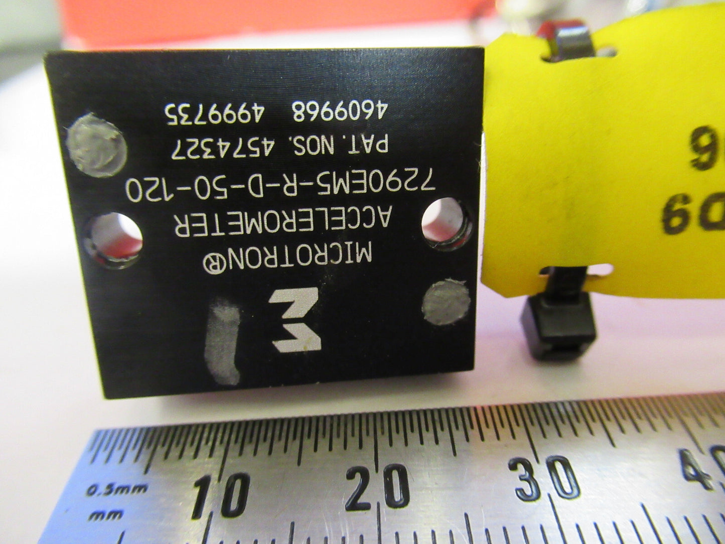 MEGGITT NSN 6680 ENDEVCO 7290EM5 AIRCRAFT ACCELEROMETER AS PICTURED X8-B-12