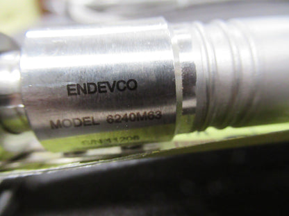 MEGGITT ENDEVCO 6240M63 AIRCRAFT TURBINE ACCELEROMETER TEST VIBRATION 82-A-102