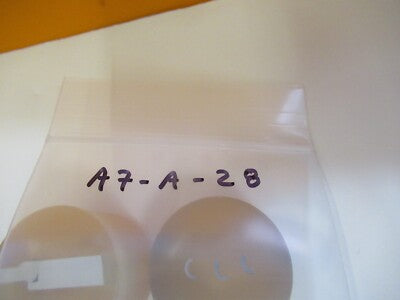 Lot 2 ea METALLOGRAPHIC METAL CROSS SECTION SPECIMEN MICROSCOPY SAMPLE &A7-A-28