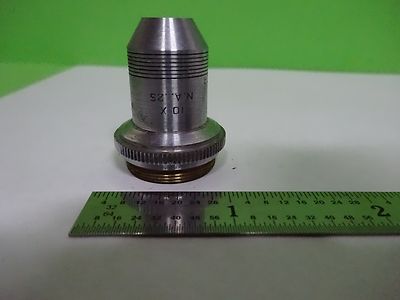 FÜR TEILE MIKROSKOP OBJEKTIV SPENCER 10X OPTICS AS IS BIN#K1-M-11