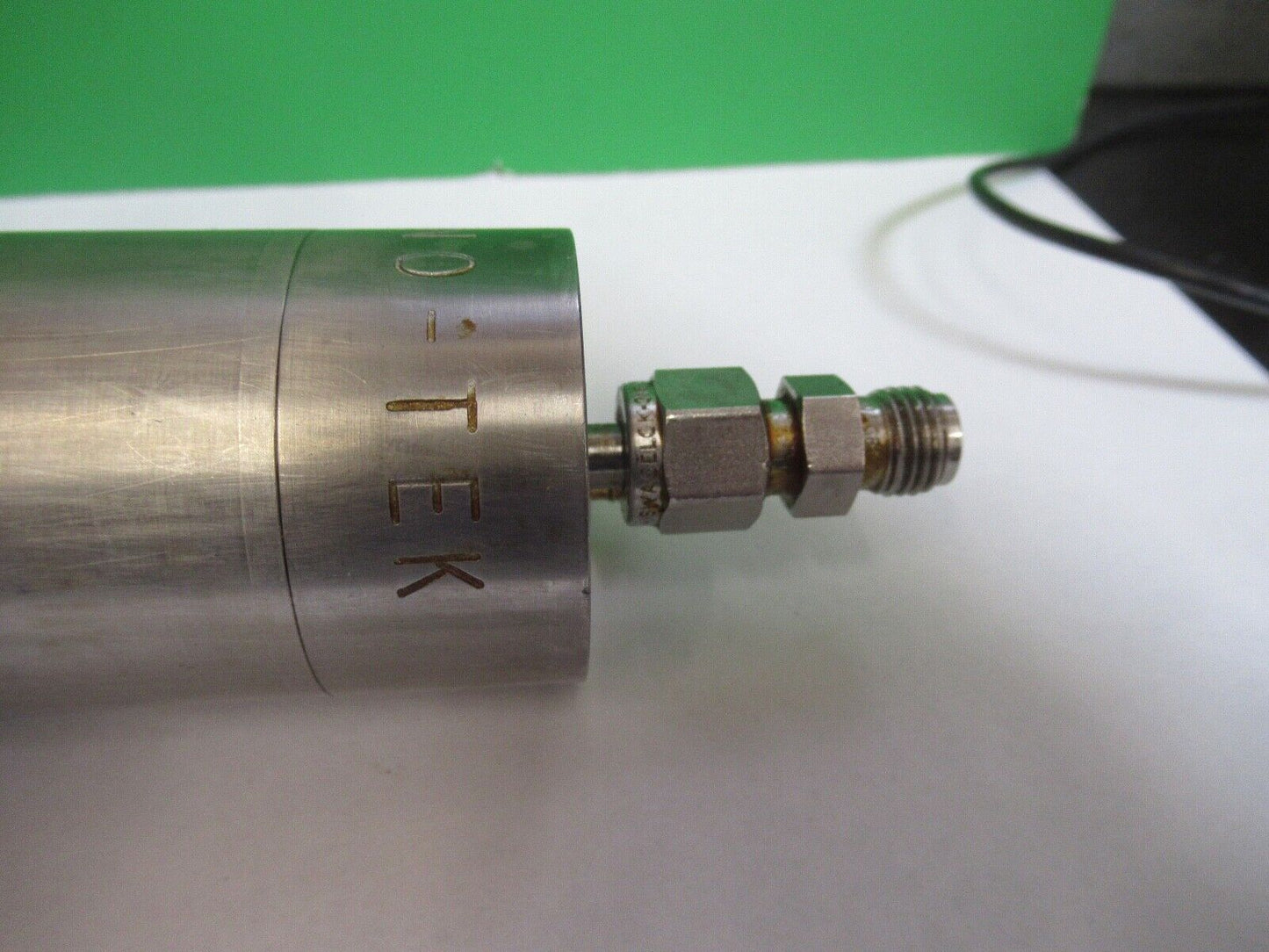 LABORATORY INDUSTRIAL SONO-TEK ULTRASONIC PIEZO DIFFUSER NOZZLE AS PIC Q7-B-30