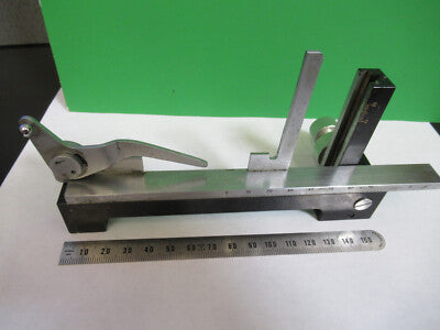 UNITRON FOR PARTS XY CLIPS MICROSCOPE PART AS PICTURED &Q9-A-151