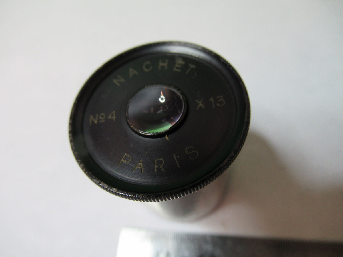 Antique Nachet Paris 13 Eyepiece Ocular Lens Microscope Part