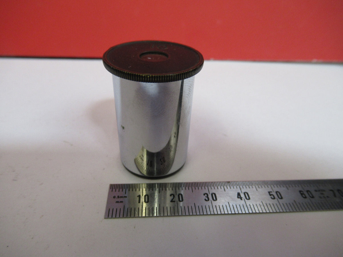 Antique Bausch & Lomb 10X Ocular Eyepiece Microscope Part