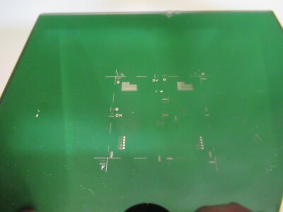 Optical Mask Collectable Hughes Aircraft Mil Spec Optics
