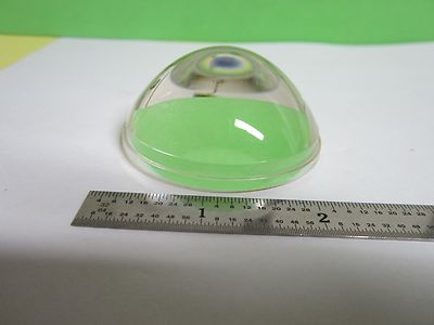 OPTICAL MICROSCOPE LEITZ LENS CONVEX ANAMORPHIC OR LASER OPTICS AS IS BIN#8X-B-8