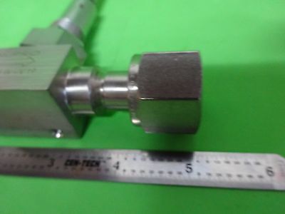 NUPRO VACUUM VALVE STAINLESS STEEL SS-88W-19V AS IS BIN#3K-FT-13