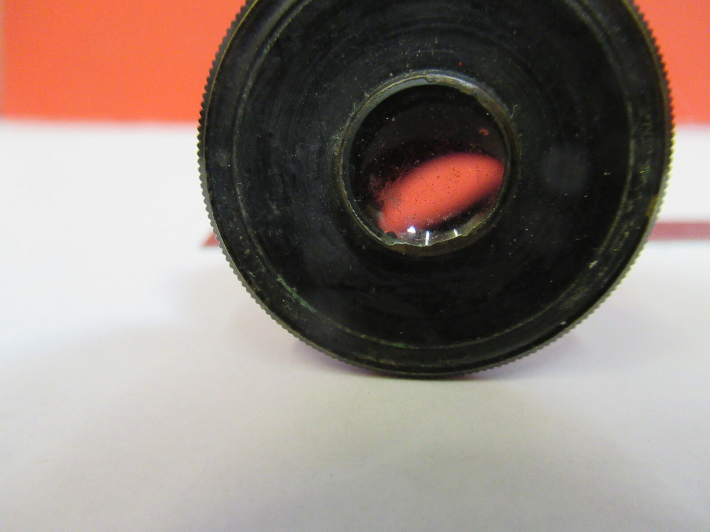 Antique Brass Eyepiece + Tubus UK Made Microscope Part