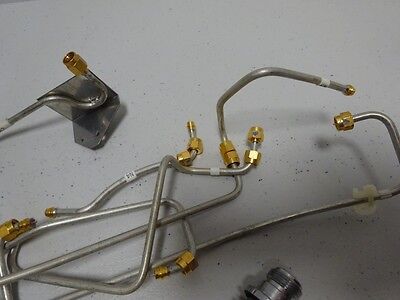 LOT RF MICROWAVE SMA HARDLINE CABLES GHz FREQUENCY AS IS BIN#TC-4-2-N