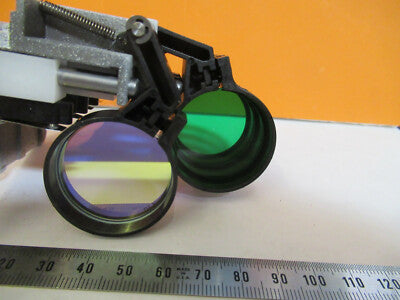 LEICA DMRB 505004 FILTER ASEEMBLY SET MICROSCOPE PART AS PICTURED #P6-A-36