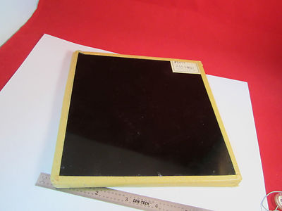 Huge Optical Glass Melt Pyrex 2463 for Filters Dark Laser Optics