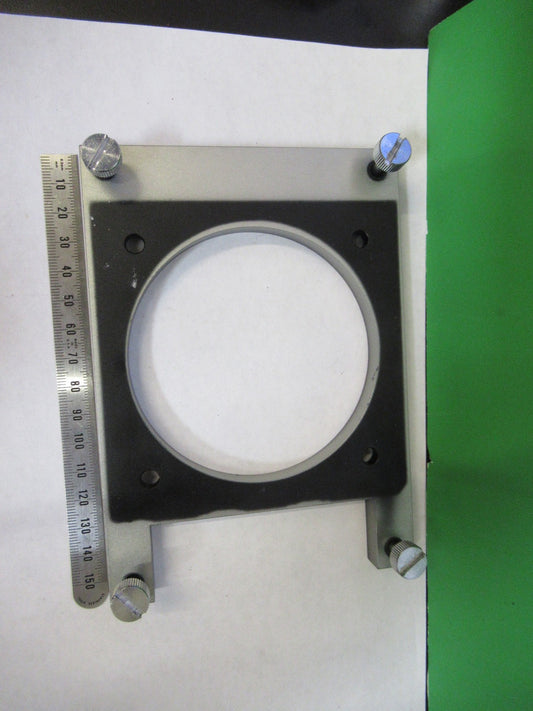 MITUTOYO JAPAN ADAPTER STAGE MICROSCOPE PART AS PICTURED T2-A-43