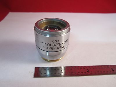 MIKROSKOP-OBJEKTIV REICHERT FLUOR 5X POLYCON EPI INFINITY OPTICS BIN#11-DT-G