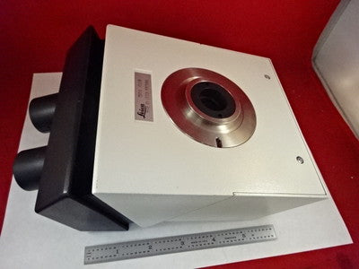 Microscope Part Leica Germany Dmr Dmrb Head Optics Binocular