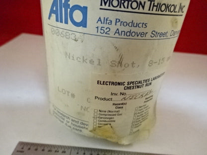NICKEL Ni SHOT METAL PURE CHEMICAL 800 GRAMS AS IS #IL6-22
