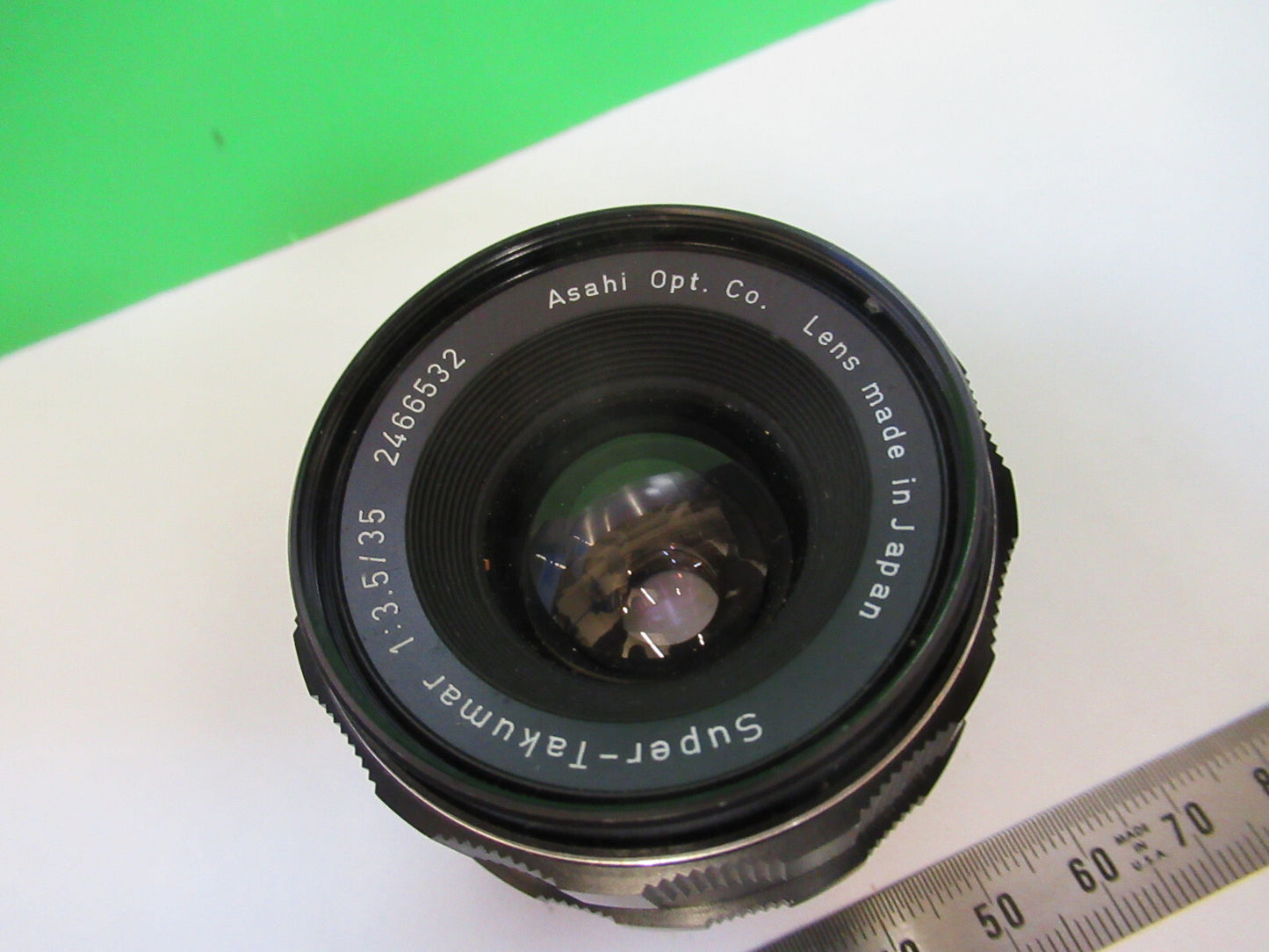 Lens Camera Asahi Japan F 1.3.5 Takumar Optics