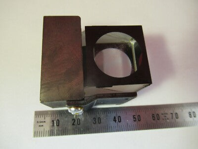 Optical Glass Prism Olympus Japan Head Microscope Part Optics AS Pic