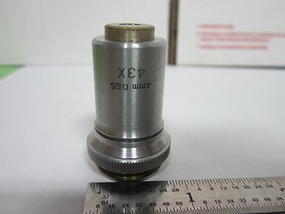 Microscope Objective Bausch & Lomb 43X Optics