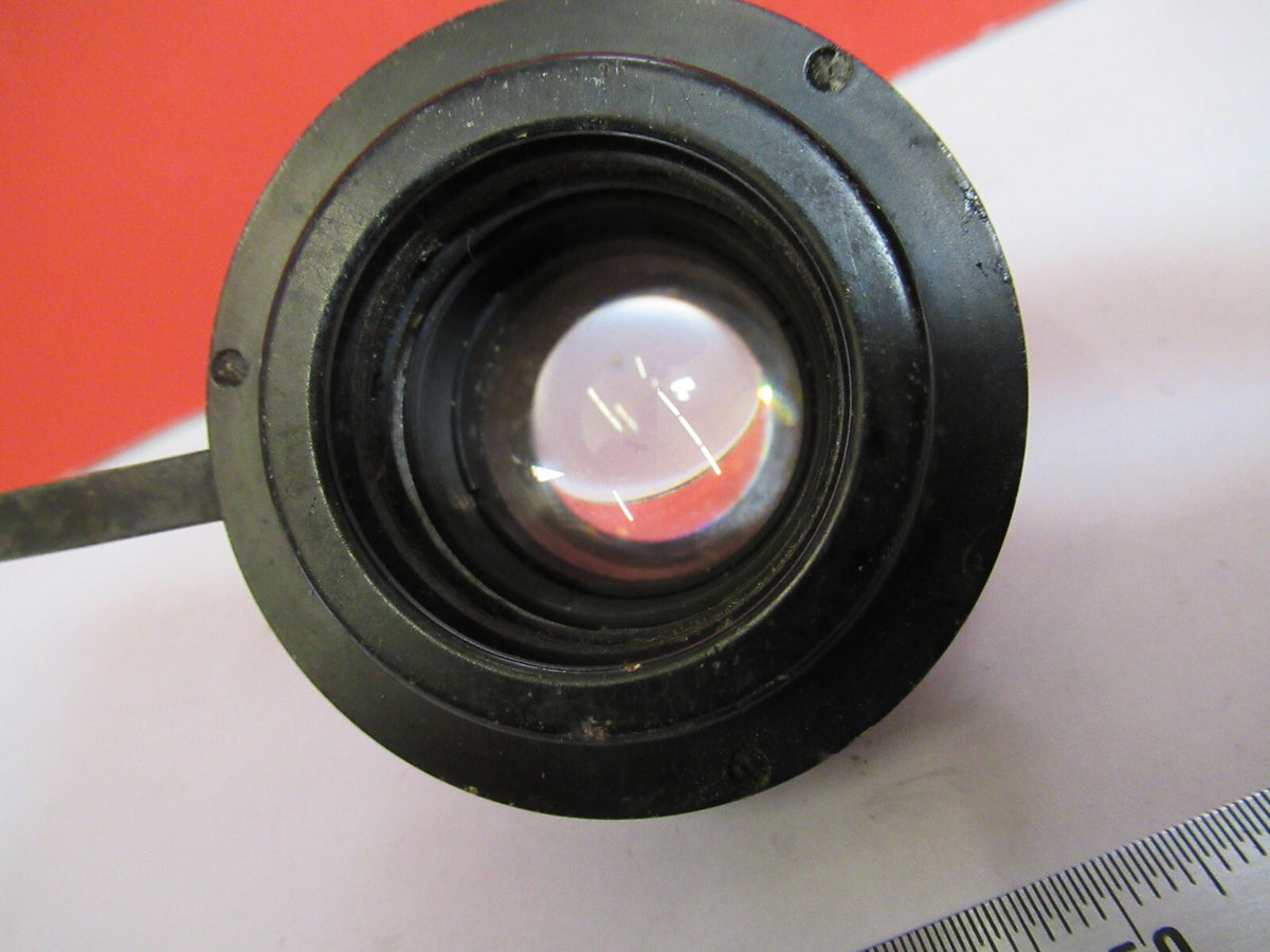 AO SPENCER CONDENSER + IRIS ANTIQUE MICROSCOPE PART AS PICTURED 6V-FT-70