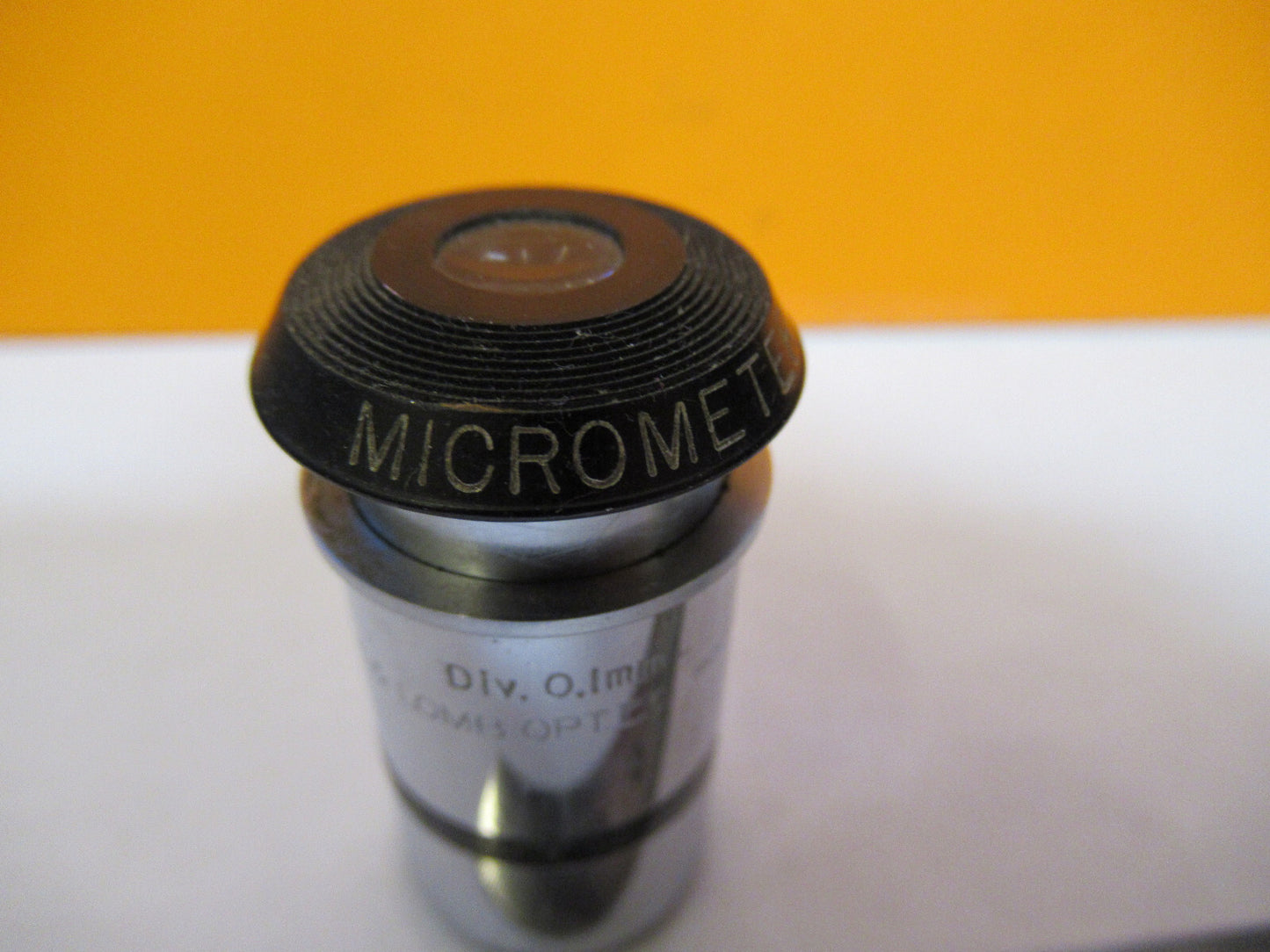 BAUSCH LOMB 7.5X MICROMETER EYEPIECE OCULAR MICROSCOPE PART AS PICTURED Y4-A-73