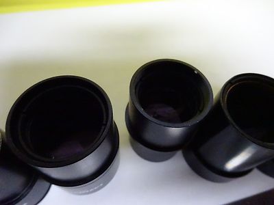 LOT MICROSCOPE EYEPIECES OCULAR OPTICS #X8-44