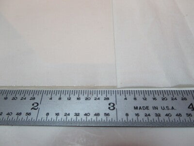 OPTICAL GLASS PLATE 3" X 3" LASER OPTICS AS PICTURED &FT-5-106
