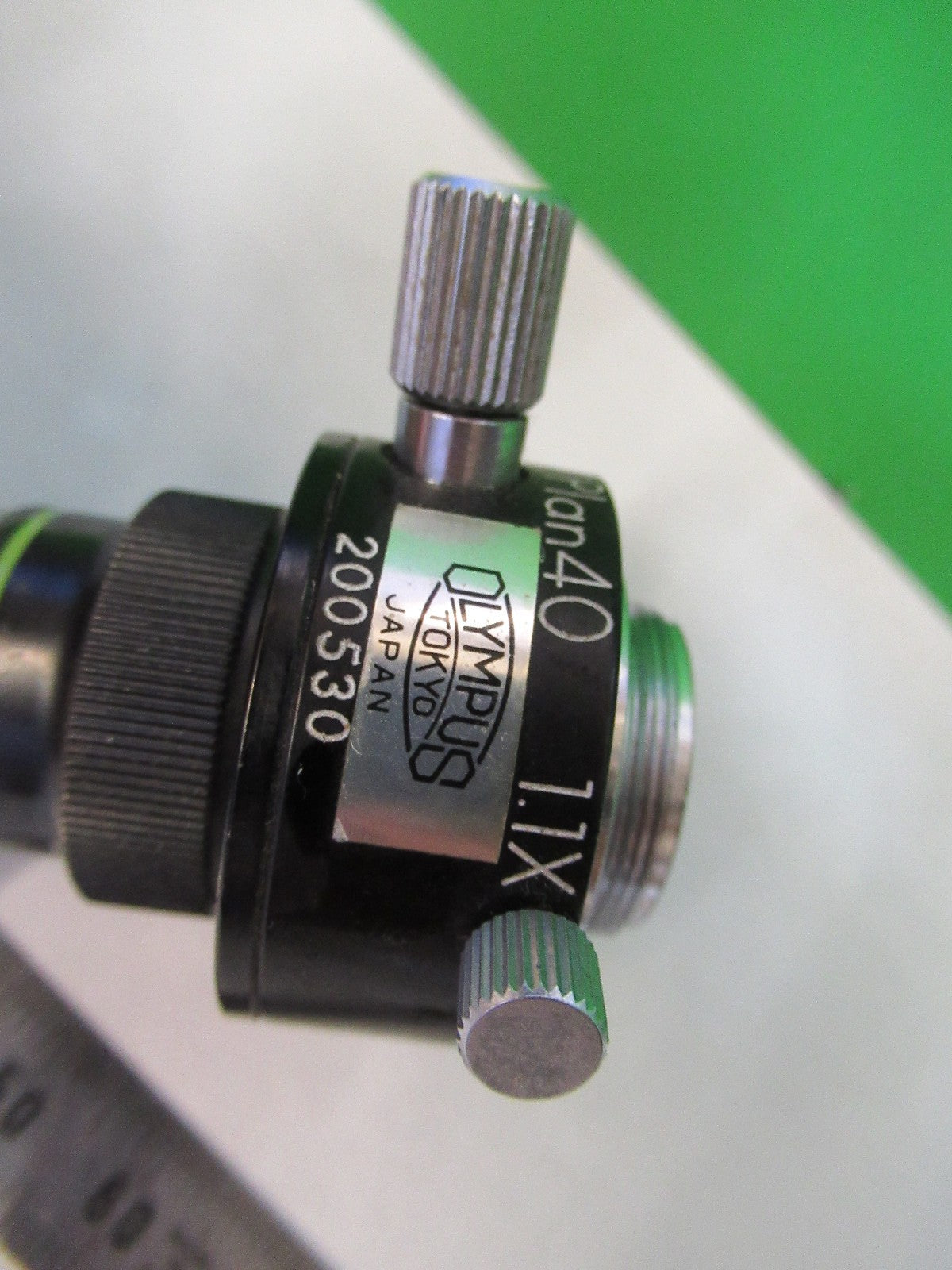 OLYMPUS JAPAN DIC M40 N NOMARSKI OBJECTIVE MICROSCOPE PART AS PICTURED Y3-B-02