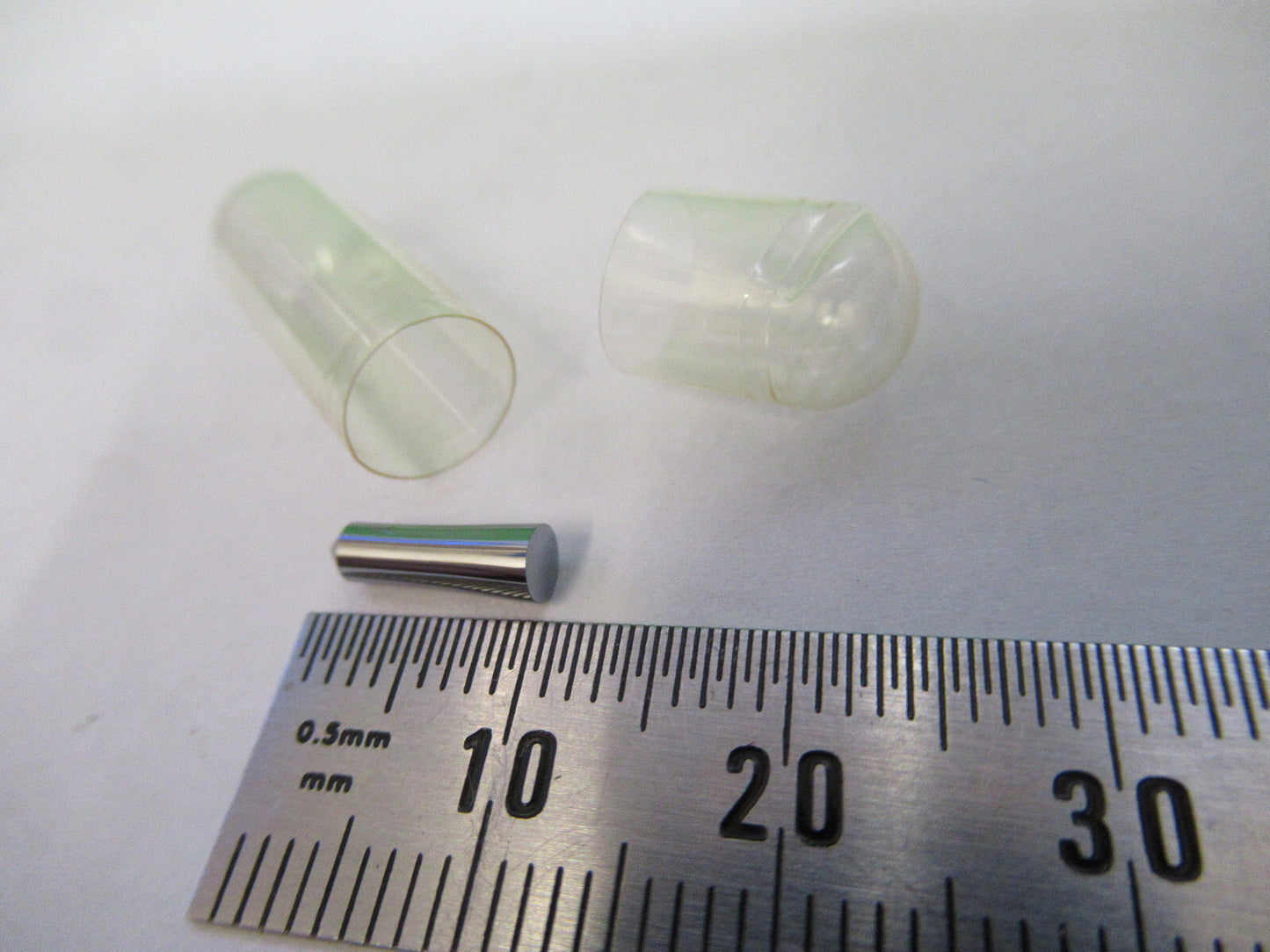 SILICON METAL SINGLE CRYSTAL PROBE 10mm RARE SPECIMEN AS PICTURED Z7-A-65