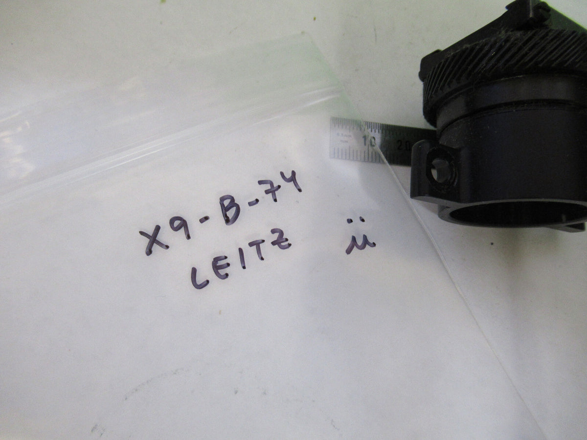 LEITZ GERMANY DIAPHRAGM IRIS ASSEMBLY MICROSCOPE PART AS PICTURED X9-B-74