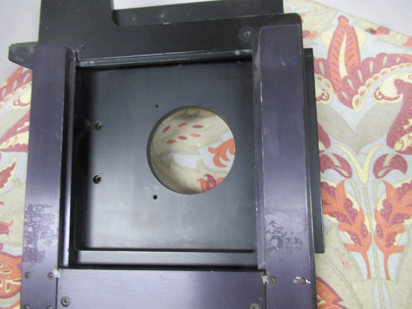 FOR PARTS ERGOLUX XY STAGE TABLE LEITZ WETZLAR MICROSCOPE PART as pictured &TC-4