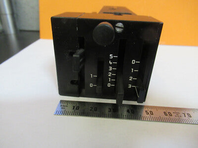 Leica Germany Dmrx cube block iris diaphragm Microscope Part
